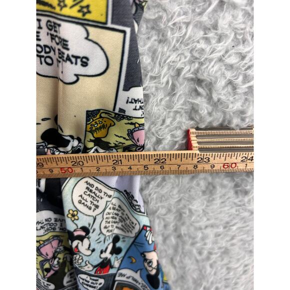 Disney Mickey Mouse Comic Print Dress 3X Plus Size Sleeveless Skater Style - Picture 8 of 10